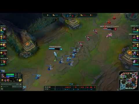 Katarina solo mid vs tristana