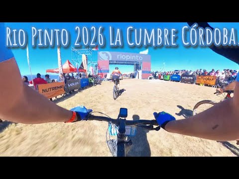 El desafío de Río Pinto 2026 carrera MTB La Cumbre, Córdoba, Argentina. Master A1. Insta 360