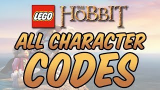 Lego The Hobbit - All Character Codes