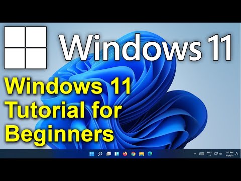 ✔️ How to Use Windows 11 - Basics Tutorial for Beginners - Computer Guide for Dummies