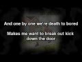 Zebrahead - Nothing to Lose - Lyrics Video 