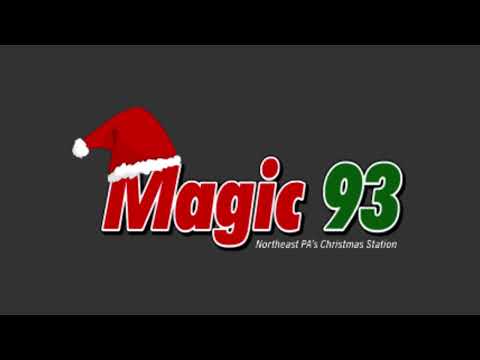 WMGS 92.9 Wilkes-Barre, PA "Magic 93" Legal ID (12/12/22)(Christmas)