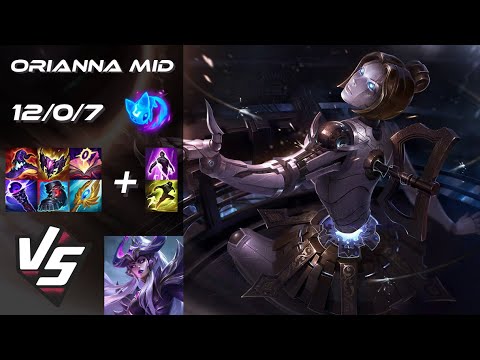 MID Orianna vs Syndra - EU Grandmaster Patch 25.24