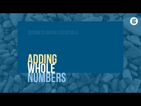 Adding Whole Numbers
