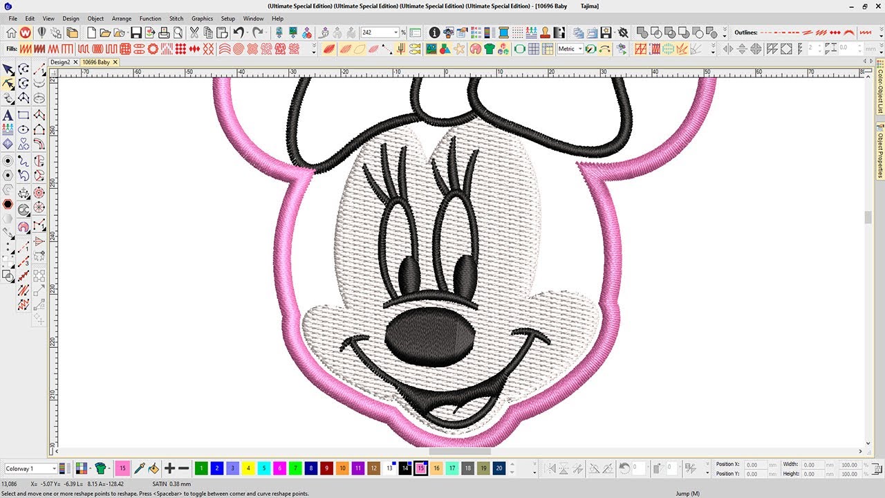 Minnie Embroidery logo