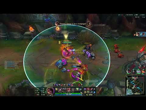 Full Crit Samira with Leona can do crazy stuff!