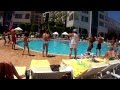 Клубный танец у бассейна в отеле Grand Ring Hotel 5*Турция,Кемер, Бельдиби ...