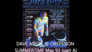 dave angel @ obsession mayhem may 93