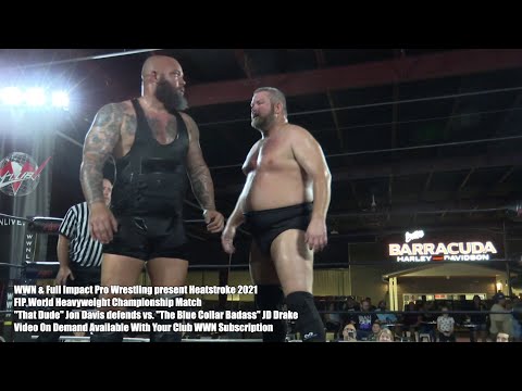 How Did Jon Davis React to Defeating JD Drake at FIP Heatstroke 2021?