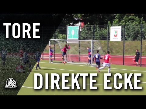 Direkte Ecke von Moritz Kristen (Walddörfer SV II) | ELBKICK.TV