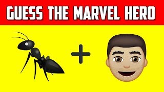 Can You Guess The Marvel Hero By Emoji?