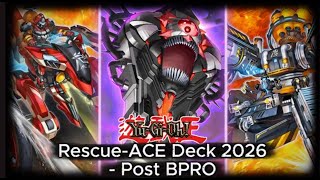 YuGiOh Rescue ACE Deck 2026 - Post BPRO