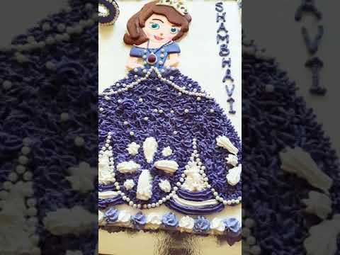 Sofia Princess Cake | Sofia Whipped Cream Cake | Samia's Kitchen | #Shorts