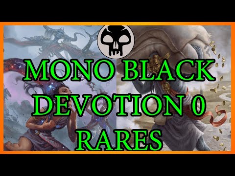Mono Black Devotion 0 Rares Deck Guide!! Theros Beyond Death Standard Deck Guide (MTG ARENA)!!