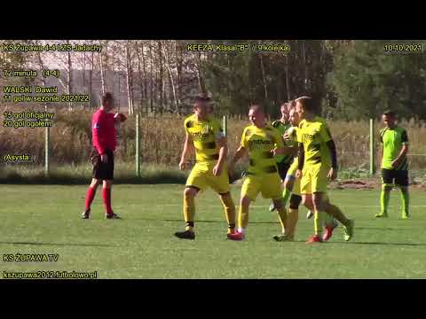KS Żupawa 4-4 LZS Jadachy (4-4 Walski Dawid) 10.10.2021 / Klasa B
