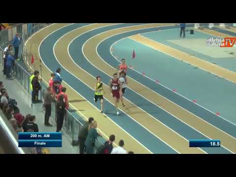 200m Allievi   Finale A   Campionati Italiani Allievi 2019