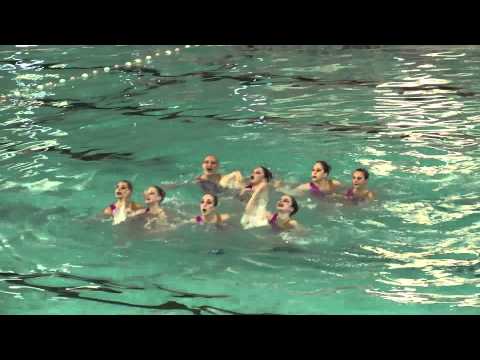 Colomiers Nat Synchro Finale Championnat de France N1 2013 Aix en Provence : Espoir 1
