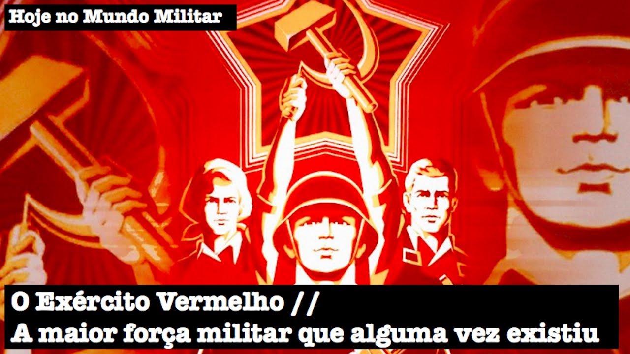 O Exército Soviético, a maior força militar que alguma vez existiu