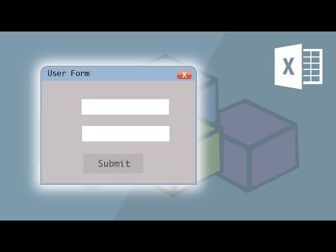 Create Your FIRST Userform for Data Entry (Excel VBA)