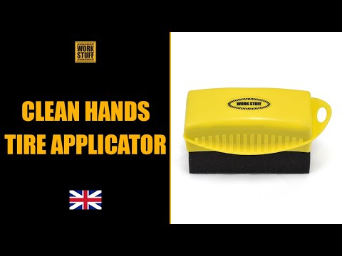 WORK STUFF  Clean Hands Tire Shine Applicator – Car Supplies Warehouse