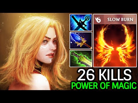 Lina Power of Magic – Imba Spell AMP One Shot Kill Dota 2