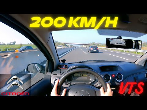 Citroen C2 VTS POV Driving