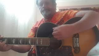 FOLSOM PRISON BLUES (live) - Charley Pride (lefthand acoustic + track)