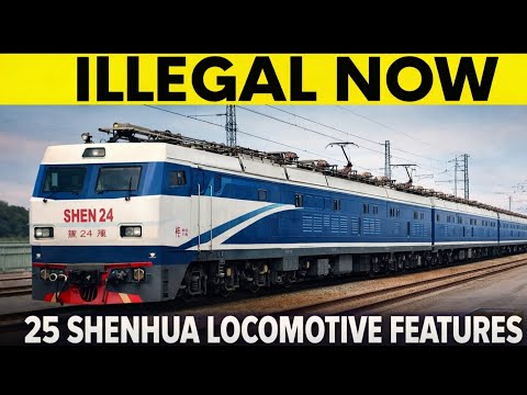 25 STRANGE Shen 24 locomotive Features That Are ILLEGAL 