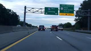 Interstate 96 (Exits 159 to 148) westbound