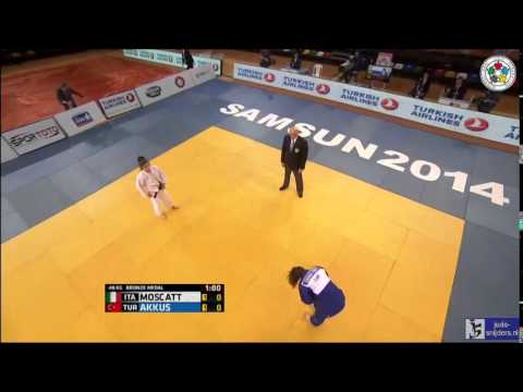 Judo 2014 Grand Prix Samsun: Moscatt (ITA) - Akkus (TUR) [-48kg] bronze