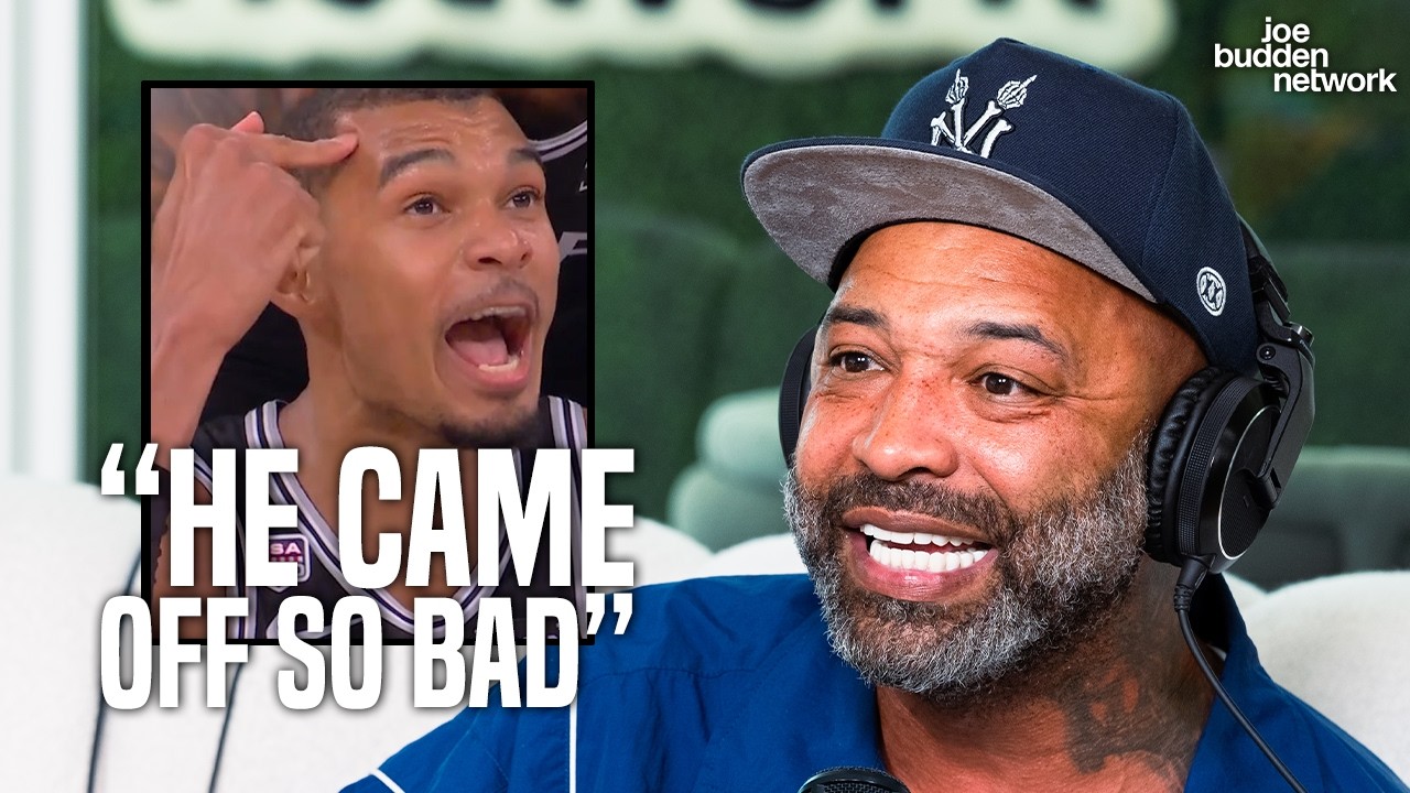 Joe Budden's ANGRY with Victor Wembanyama “He Came Off So Bad”