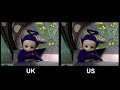 Teletubbies Here Come The Teletubbies UK US Comparison