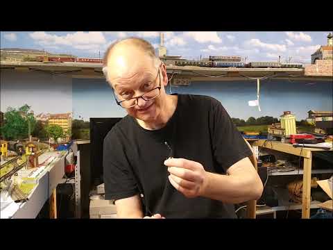 Waggonbeleuchtung mit Led und Knopfzelle