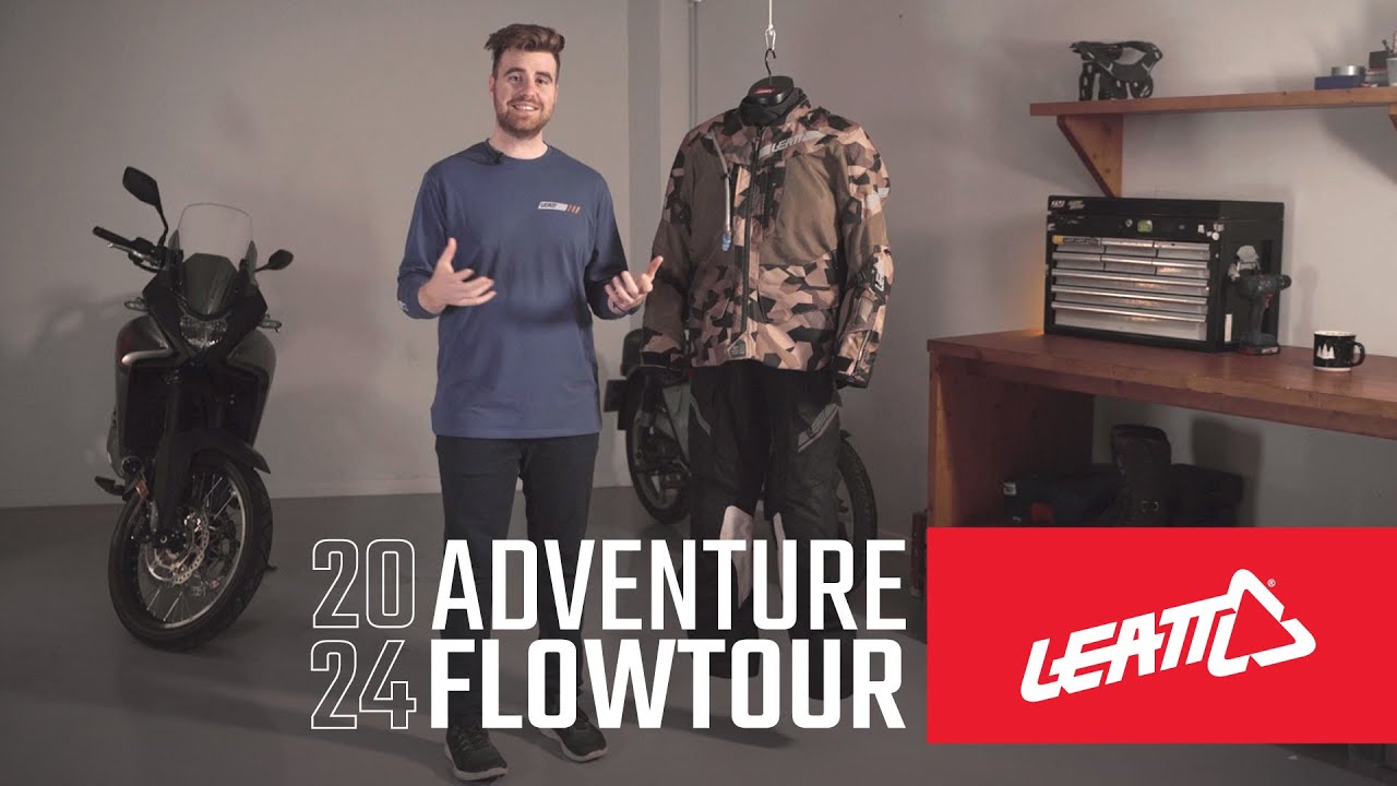 Leatt ADV 7.5 Flowtour Textile Jacket - Steel Video