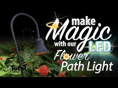 Make Magic with our LED Flower Path Light 🌼