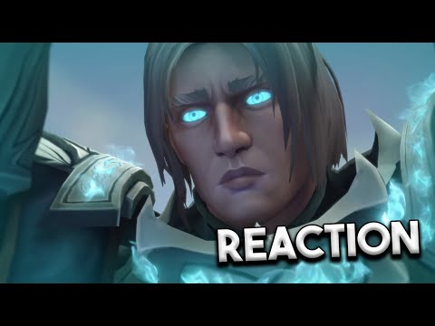 Chains of Domination REACTION - WoW Shadowlands "Kingsmourne" Cinematic Blizzconline 2021