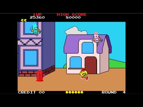 Lukozer Retro Game Review 300 - Pac-Land - Arcade Coin-Op