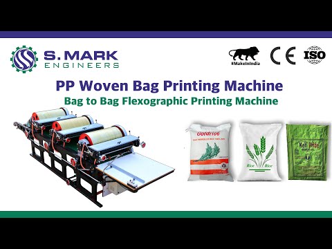 Pp Woven Bag Sack Printing Machine