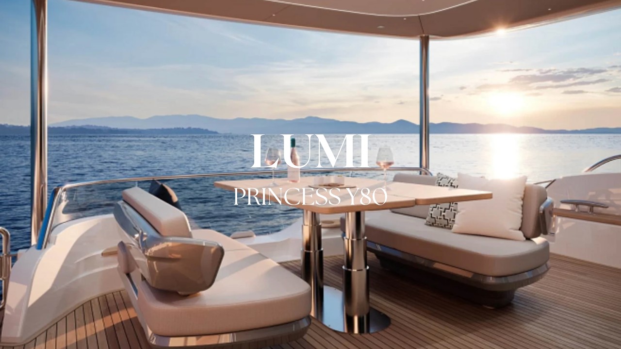Video thumbnail: LUMI | Princess Y80 Yacht Walkthrough