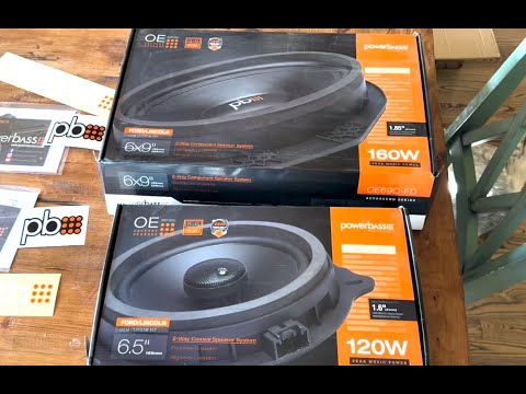 2023 Ford Lightning XLT OEM Speaker Upgrade POWER BASS