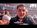 ANGEL GARCIA NOT SURPRISED ROSARIO KNOCKED OUT WILLIAMS "I KNEW IT WAS GONNA BE A TOUGH FIGHT"