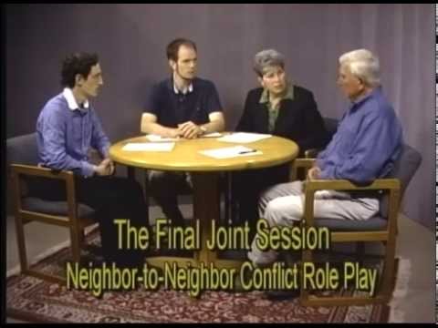 Mediation: A Neighbor to Neighbor Conflict Role Play - The Mediation Process