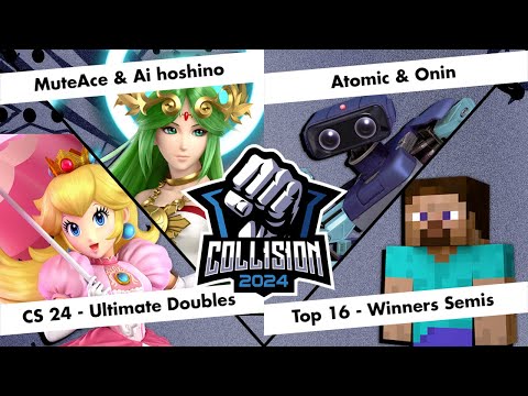 Collision 2024 Ultimate Doubles - Atomic & Onin vs MuteAce & Chase - Top 16 Winners Semi-Finals