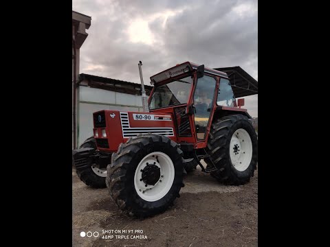 Fiatagri 80-90 DT Hi-Lo 40Kmh 1990 80cv "Restauro"