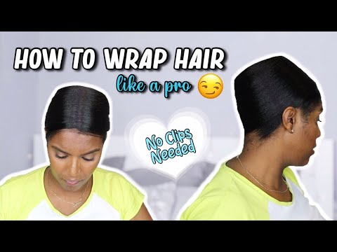 HOW TO WRAP HAIR LIKE A PRO | How To Wrap Long Hair | Hair Wrapping Tutorial