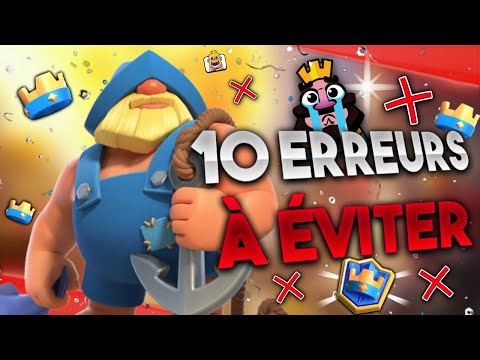 TUTO : COMMENT GAGNER SUR CLASH ROYALE ? (10 ERREURS à ne pas faire)