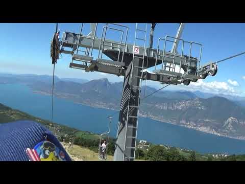 Discesa integrale cestovia Graffer "Prada - Ortigaletta" - San Zeno di Montagna (VR)