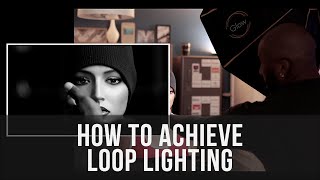 How To Achieve Loop Lighting | Portrait Lighting Mini Series
