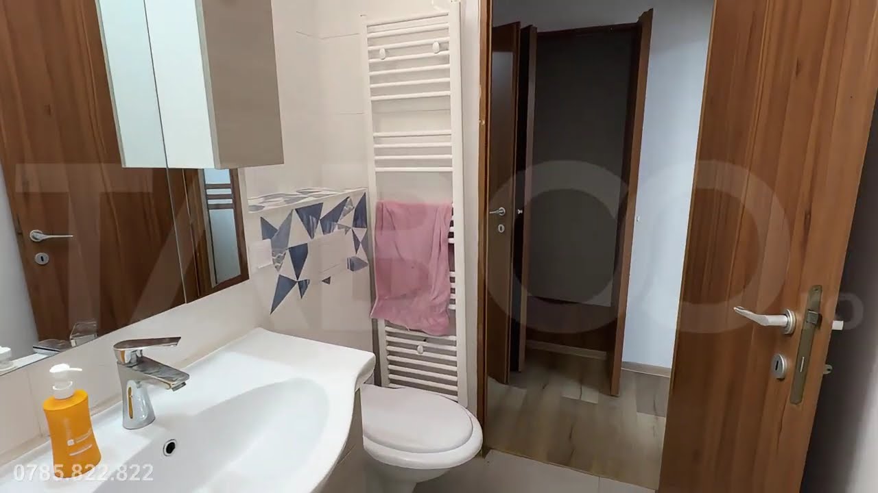 COMISION 0-Apartament 3 camere renovat complet balcon Rahovei Sibiu - Video