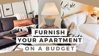 Furnish Your Apartment on a Budget - 3 Tips to Spend Less With Lots of Style - Inexpensive Furniture